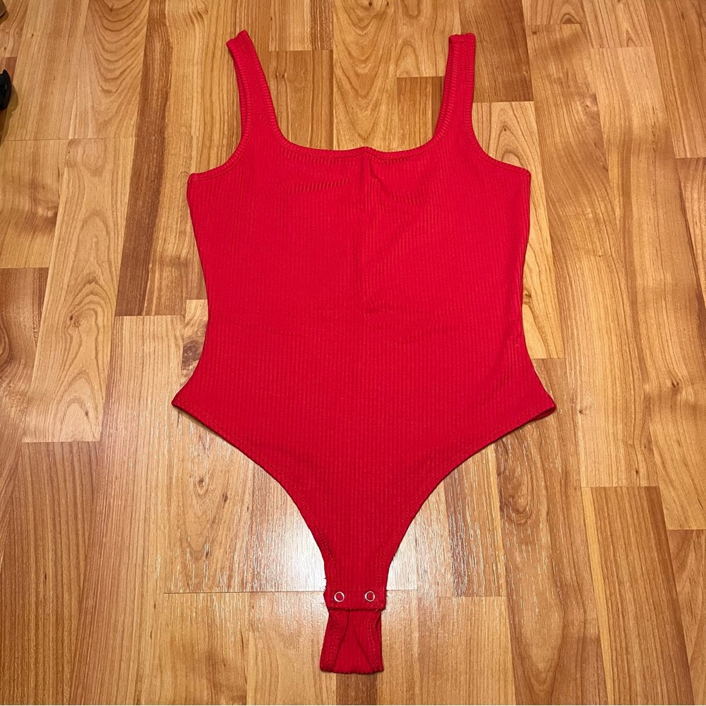 GARAGE | Ribbed Camisole Bodysuit